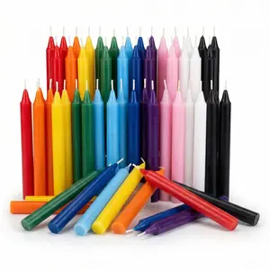 100-Pack Assorted Chime Spell Candles 5 Inch Ritual Candles