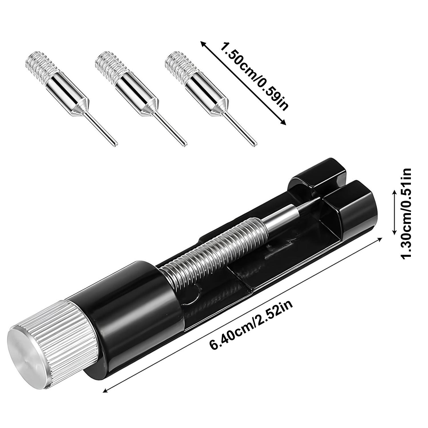 Watch Link Removal Kit, Tools to Adjust and Remove Bracelets, Pin Remover for Sizing Strap, Watch Band Adjustment Tool Kit with Extra Replacement