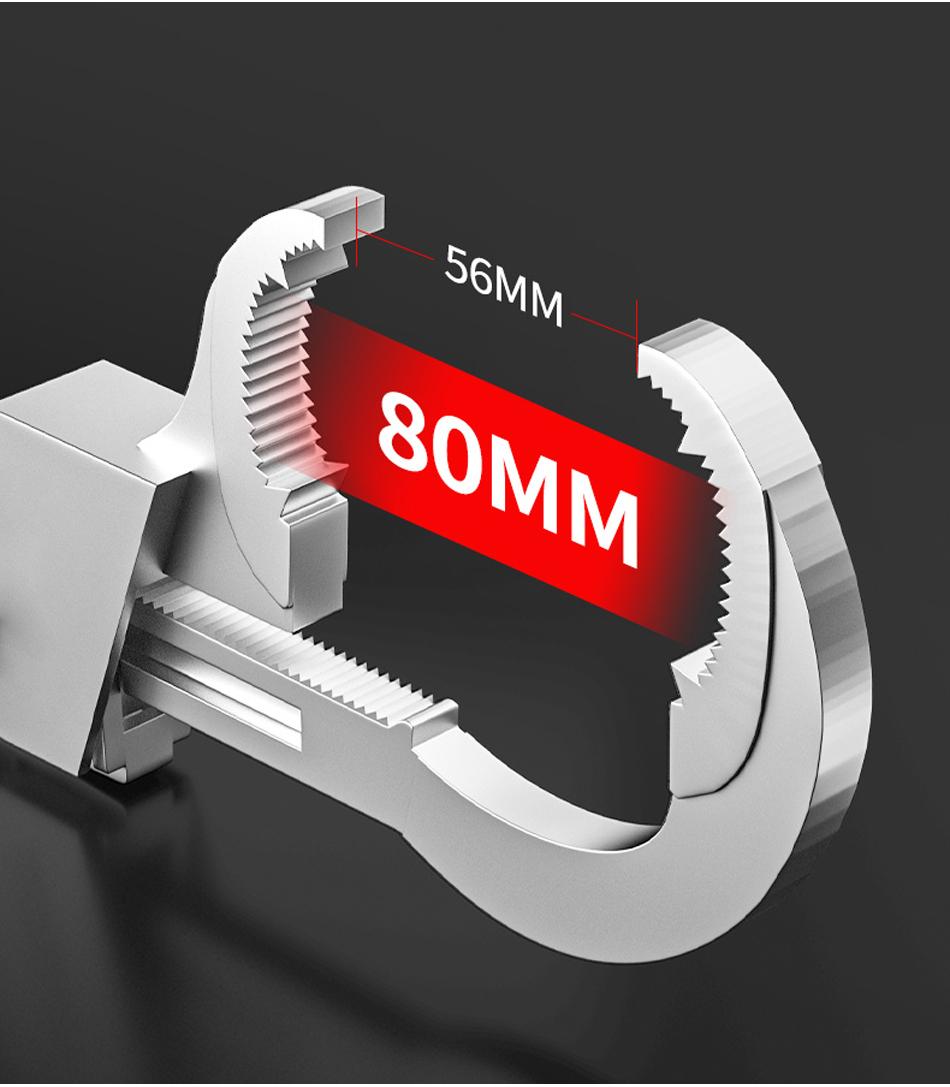 Universally Adjustable Double Open-end Wrench Universally Adjustable Double Open-end Wrench