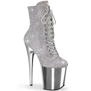 Flamingo-1020CHRS, High Heel, Ankle Boot