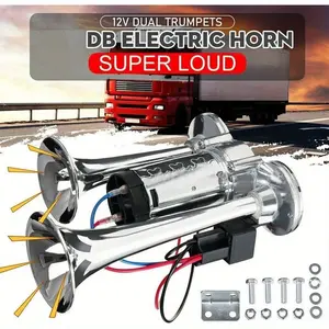 Useful Safety Accessory Horn with easy installation, powerful sound, long lifespan, widely applied to many vehicles and watercraft