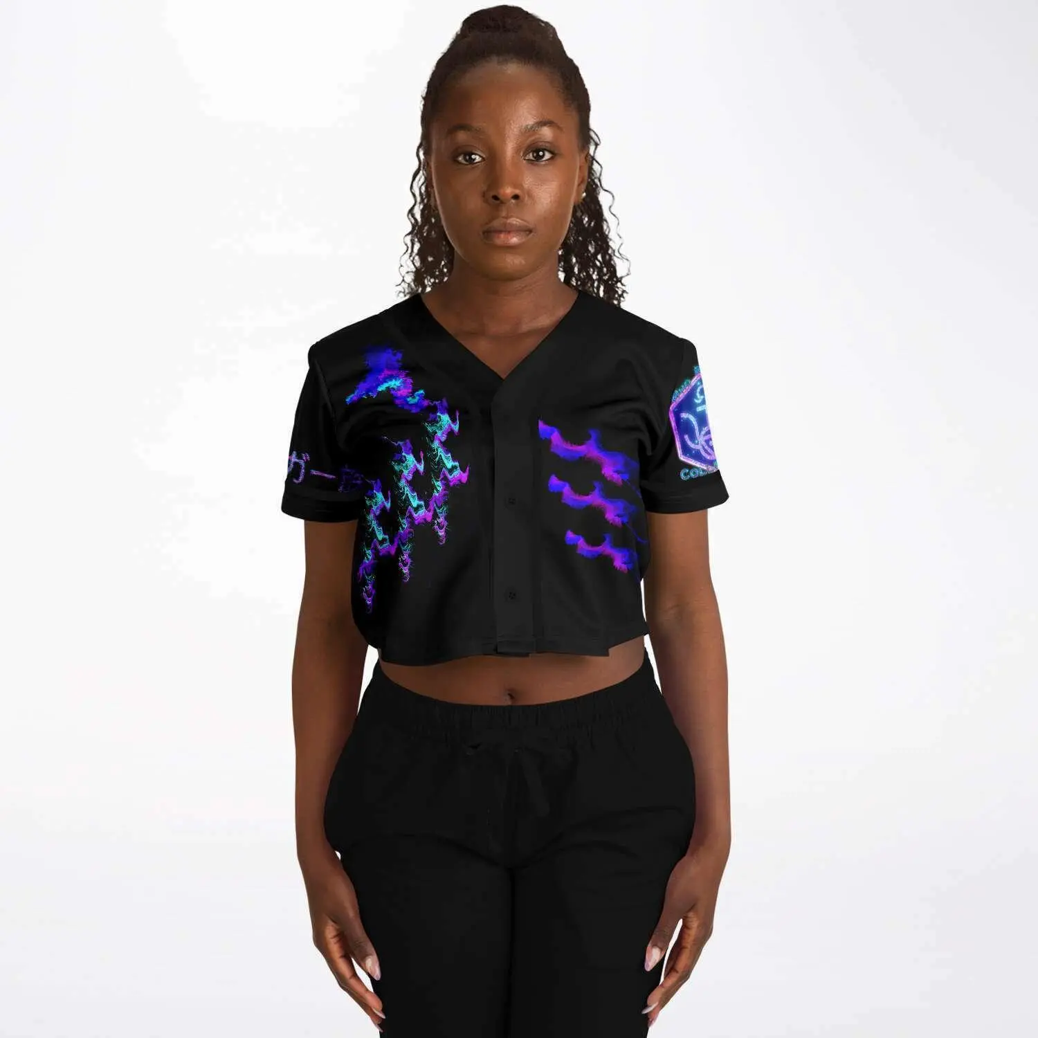 Raja The Tiger: Taiga-zoku Tokyo Crop Top Baseball Jersey (Alpha)