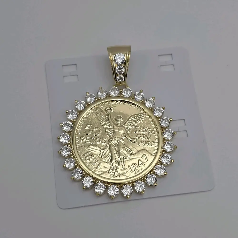 CENTENARIO fashion style clear stone's new design GOLD-PLATED NO CHAIN