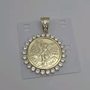 CENTENARIO fashion style clear stone's new design GOLD-PLATED NO CHAIN