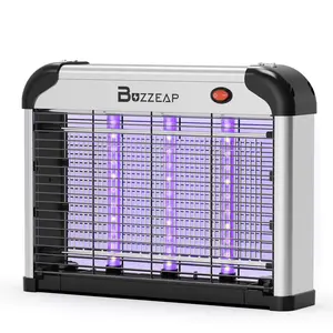 Buzzeap 5W Bug Zapper & Electric Indoor Mosquito Killer, Indoor Insect Killer, Electric Insect Trap with LED Lights for Kitchens, Bedrooms and Living Rooms