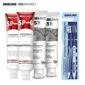 MSDRWIKEY | CEELIKE  2-Tube Value Pack | SP-6 + Hydroxyapatite Toothpaste