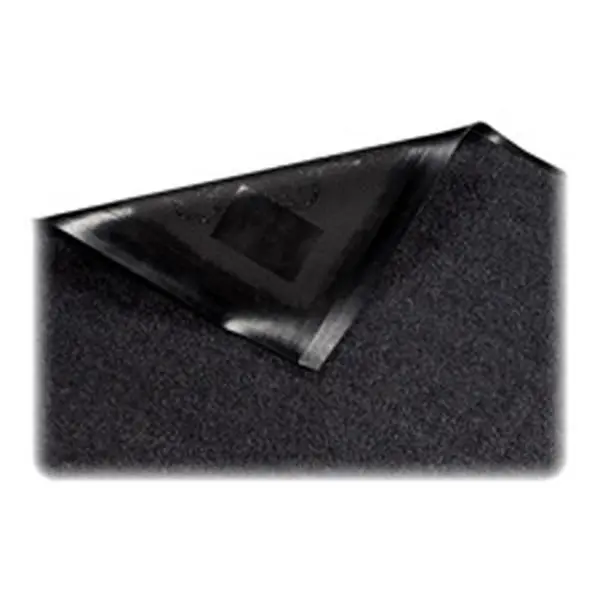 Genuine Joe GJO58464 Indoor Mat- Nylon Carpet- Rubber Back- 4ft.x6ft.- Gray