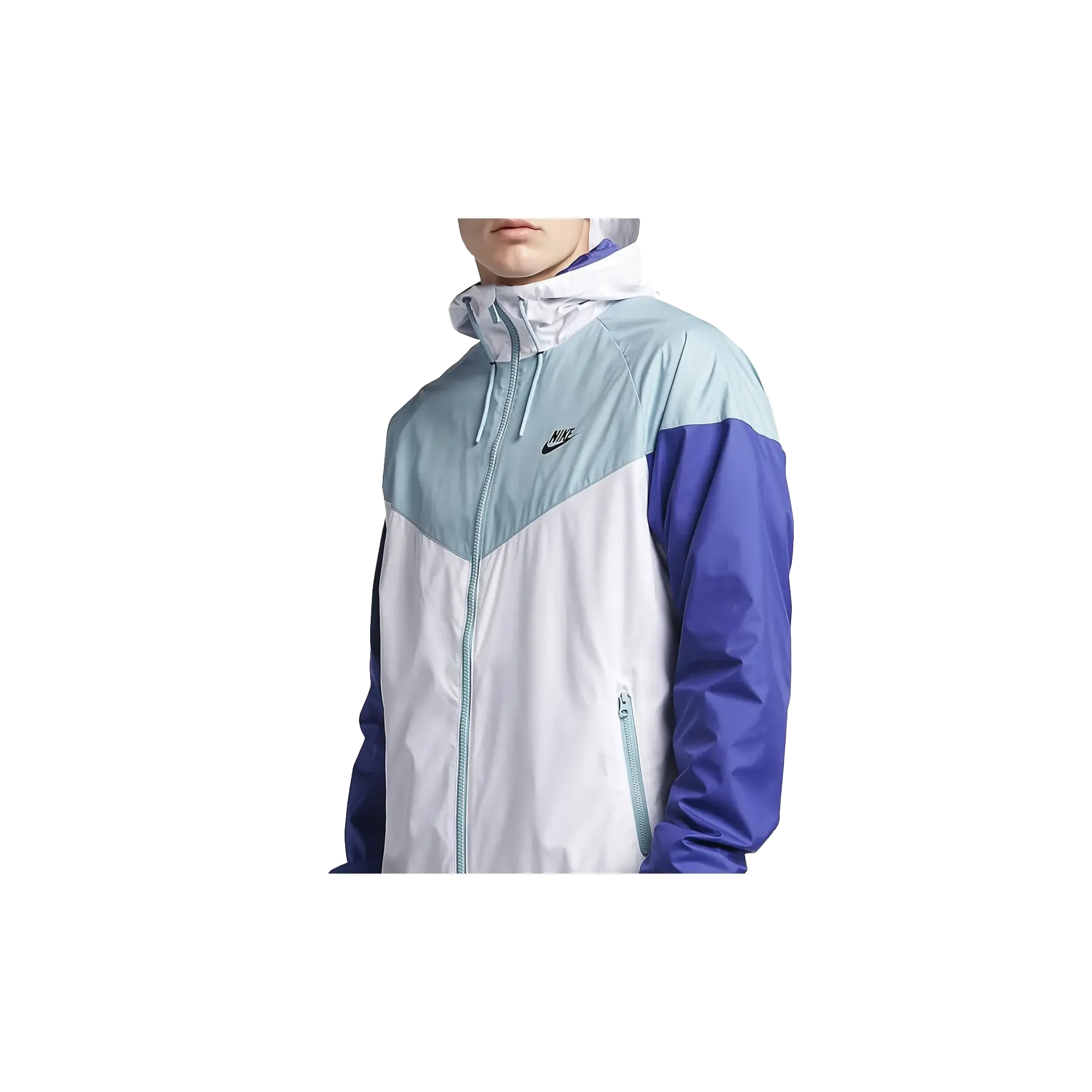 Sportswear Windrunner Jacket "White Mica Blue" 727324 102