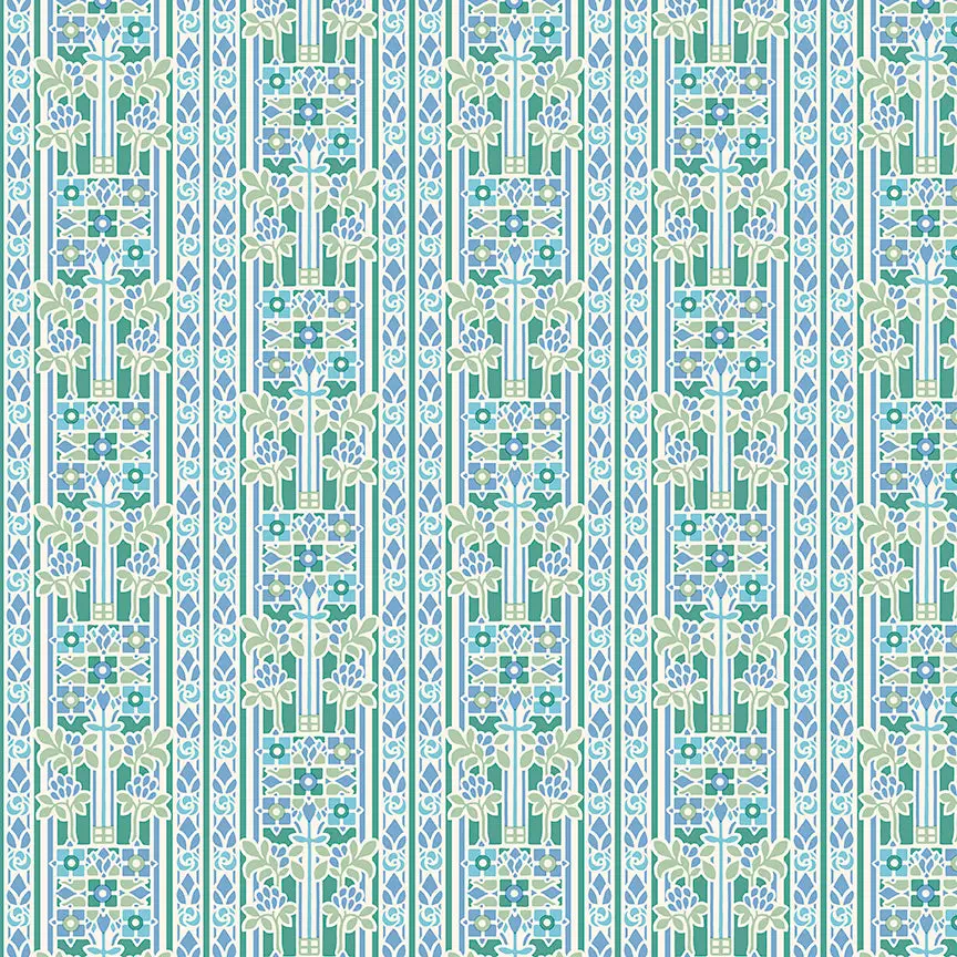 Fabric Liberty Stately Gardens D Palace Gardens by the Quarter Yard 01667489D