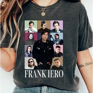 Frank-iero Shirt Solo, Mcr Sweatshirt, My Chemcical Music Shirts Men's Short Hoodie For Woman Man