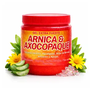 Viral Arnica + Axocopaque Gel (Massage Balm) muscular 125g (4.2oz) - Full Body Muscle Massage Support Herbal Pomada | Soothing Full-Body Care