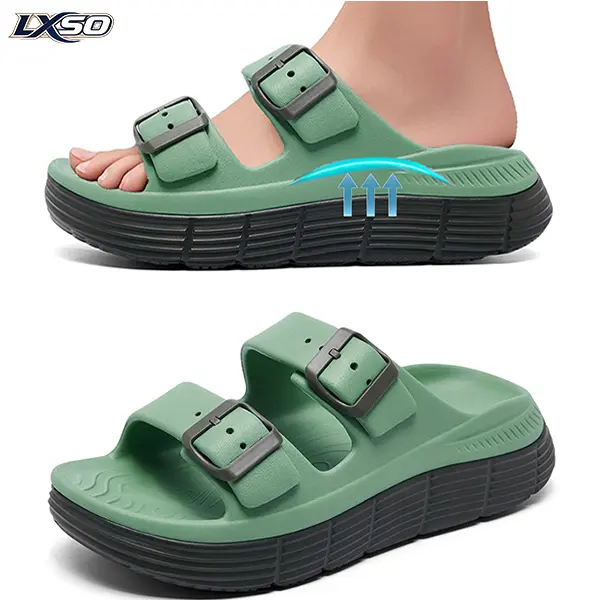 Lxso Orthopedic Women's Sandals for Summer, Shoes for Plantar Fasciitis Black Sandals Women 2026, Relief Foot Arch Support Slippers, Flat Feet Non-Slip Platform Heels Wedges, Cute Sandals Footwear, Sandals For Women Girl Walking Shoes