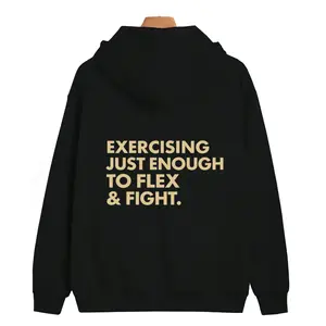 Long Sleeve Hoodie for Those Who Train Hard and Stay Confident
