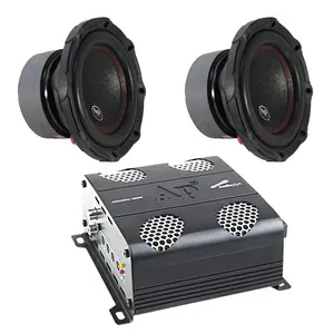 Audiopipe 8" BDC3 Subwoofer Combo 250W RMS w/ 800W 1 Ohm Monoblock Amplifier