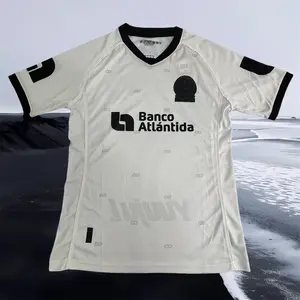 24 25 Honduras CD Olimpia Third Away Kit Short Sleeve Soccer Jersey Fans Version Breathable
