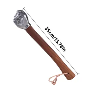 Stainless Steel Head + Solid Wood Handle Sledge Hammer – Reinforced Heavy-Duty Hammer for Carpentry, Masonry & Craft Work