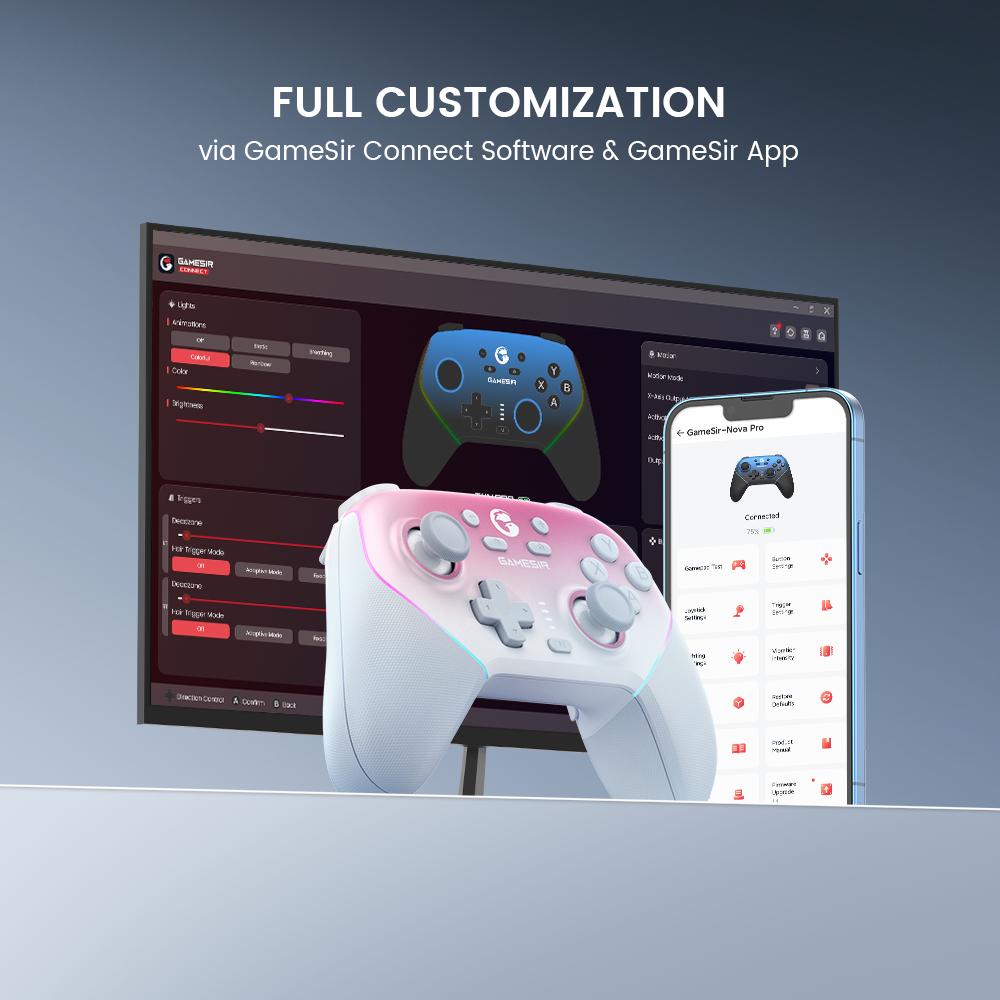 GameSir Super Nova (Not for Xbox) Wireless Multiplatform Game Controller