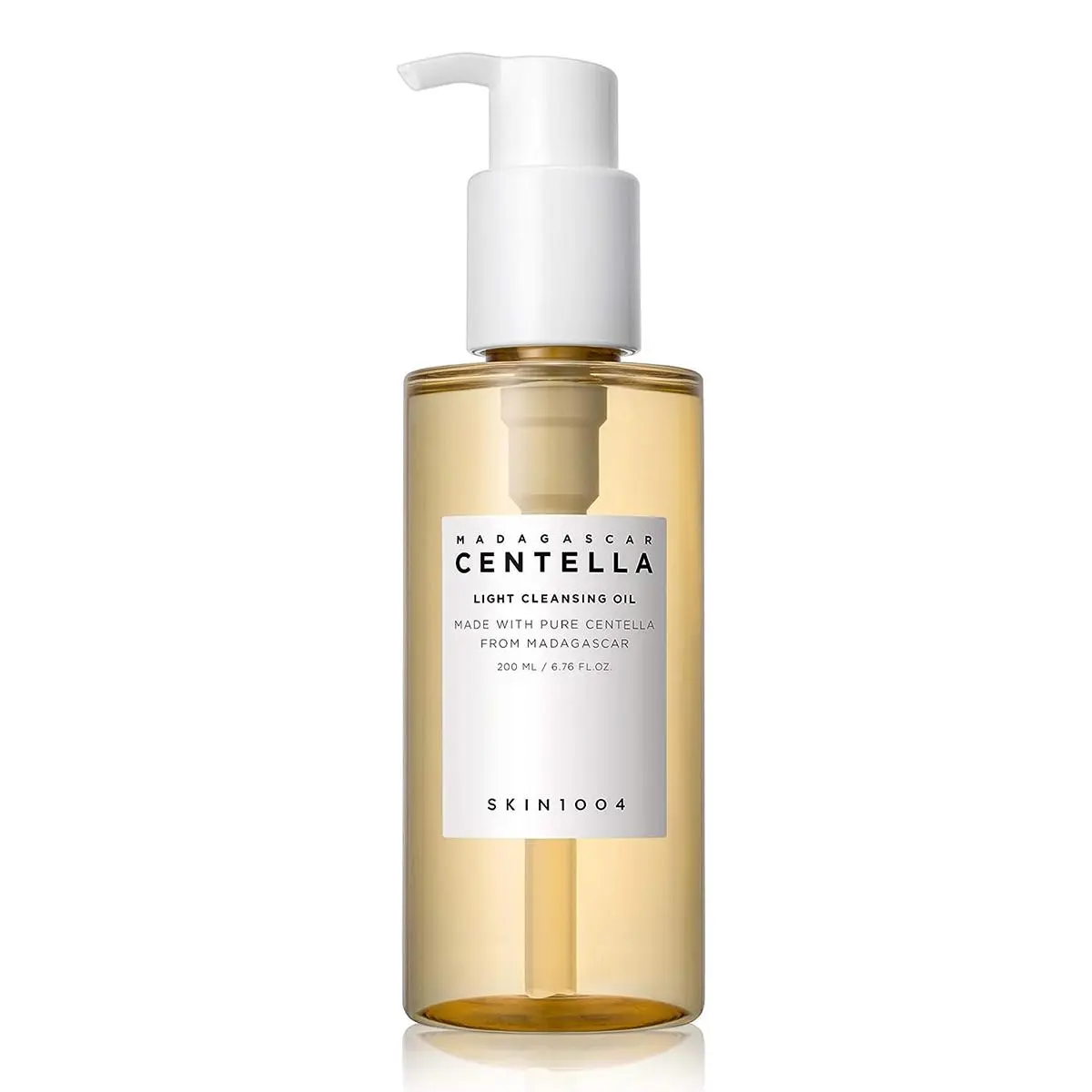 [SKIN1004] Madagascar Centella Light Cleansing Oil 200ml, Deep Cleansing, Moisturizing Cleansing Oil, One Step All at Once Cleansing Oil, Fresh Finish, Pore Care, Korean Skincare, Viral Cleanser
