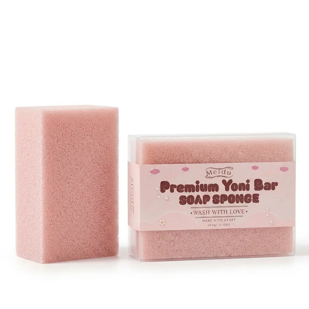 MEIDU Daily Calm Sponge A pH-balanced cleansing sponge designed to support your skin barrier and deliver a soothing, comfortable cleanse