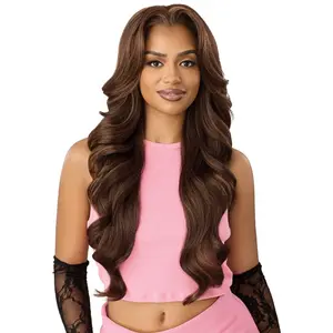 Outre True Frontal Perfect Hairline Glueless 13x6 HD Pre-Shaped Lace Frontal Wig - PEAK 719