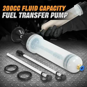 200cc Fluid Brake Oil Exchage Extraction Fill Pump Fuel Car Oil Transefer Tool Flexible Ratchet Handle Flat Hook Ratchets