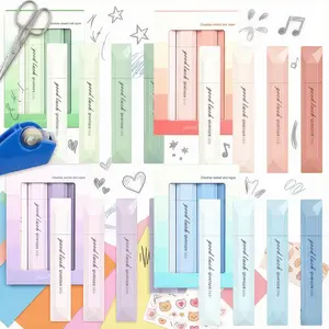 Glue tape roller Scrapbooking Double Sided Tape Roller, 8-Pack Craft Adhesive Glue Runner - Multipurpose Journaling Supplies for Scrapbooking, Gift Wrapping, Photo Mounting, School Office & Crafts, back to school