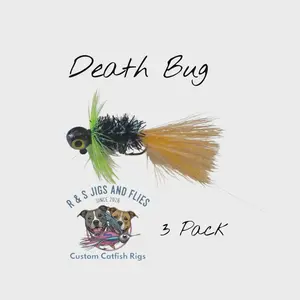 Death Bug Crappie Jig (pack of 3, 1/16 ounce jig)