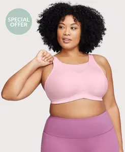 No-Bounce Camisole Sports Bra Parfait Pink No-Bounce Camisole Sports Bra Parfait Pink