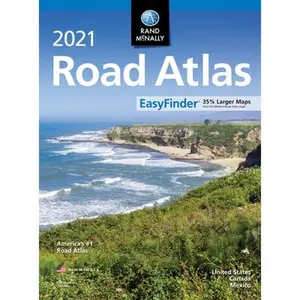 USED-Rand McNally 2021 Easyfinder Midsize Road Atlas by Rand McNally (Unknown)