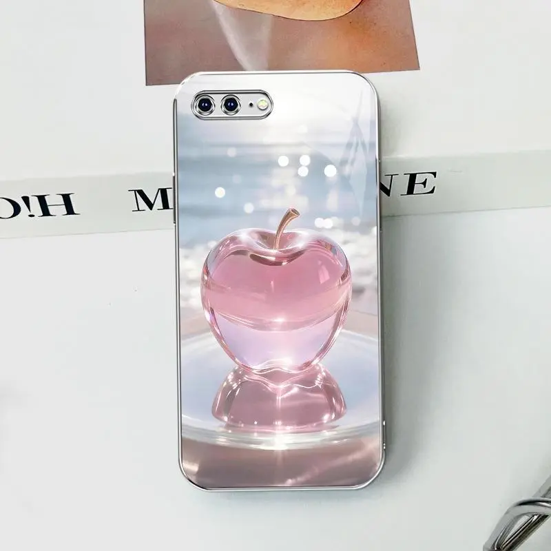 Viral Apple Phone Case | Coquette Aesthetic Case for iPhone 8 Plus | Premium Protective Shell--975
