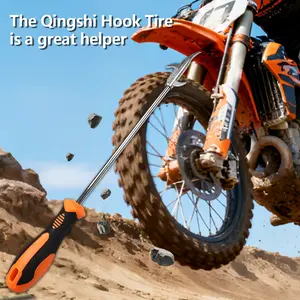 Hooks for cleaning stones, motorcycle tire cleaning, bicycle tire cleaning, car tire cleaning, stone cleaning tools, tire gap cleaning