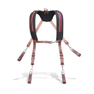 Stronghold Leather Suspenders