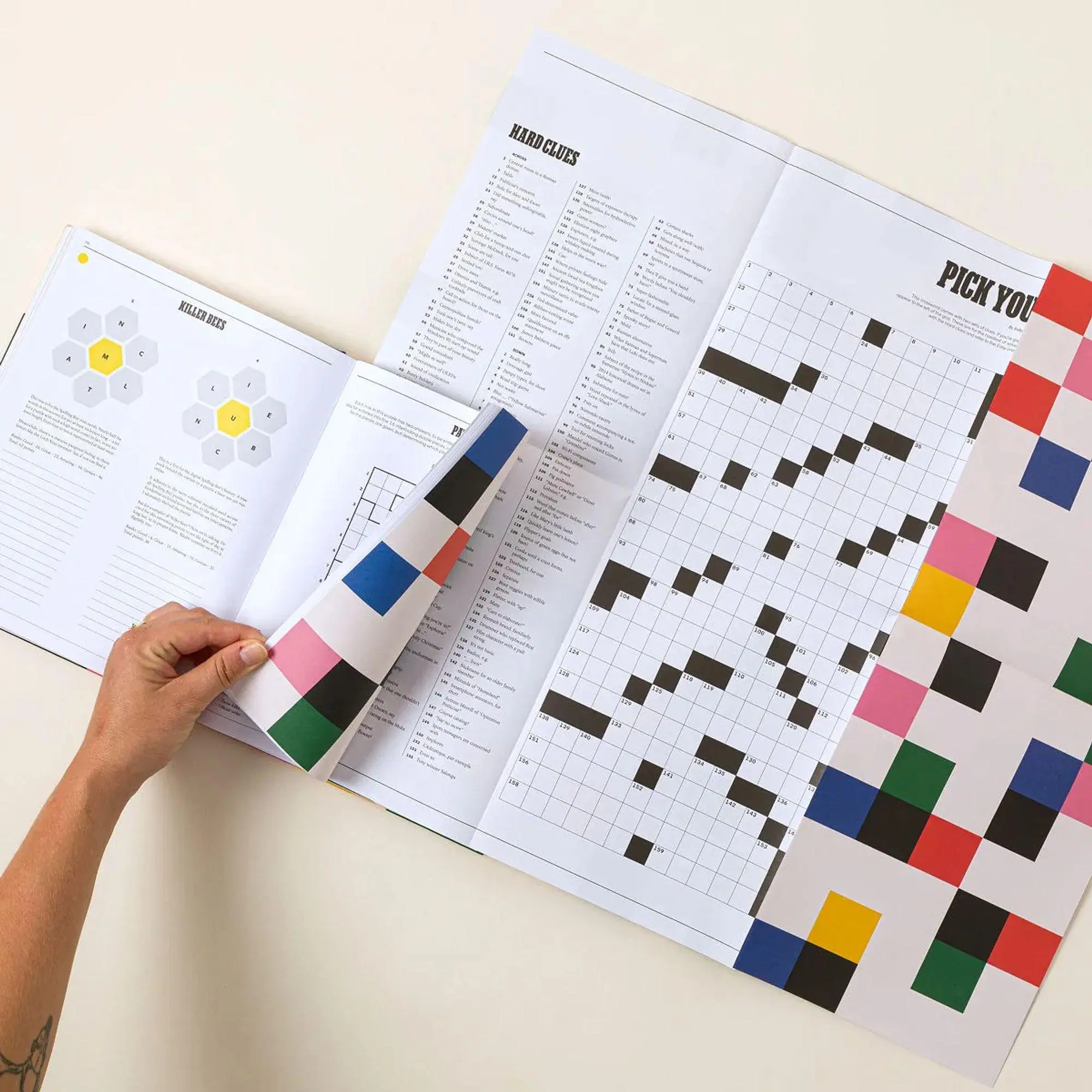 New York Times Games Premium Puzzle Book - Challenges, Connections, Visual Puzzles, Mega Crosswords for Bookshelf Display & Educational Use