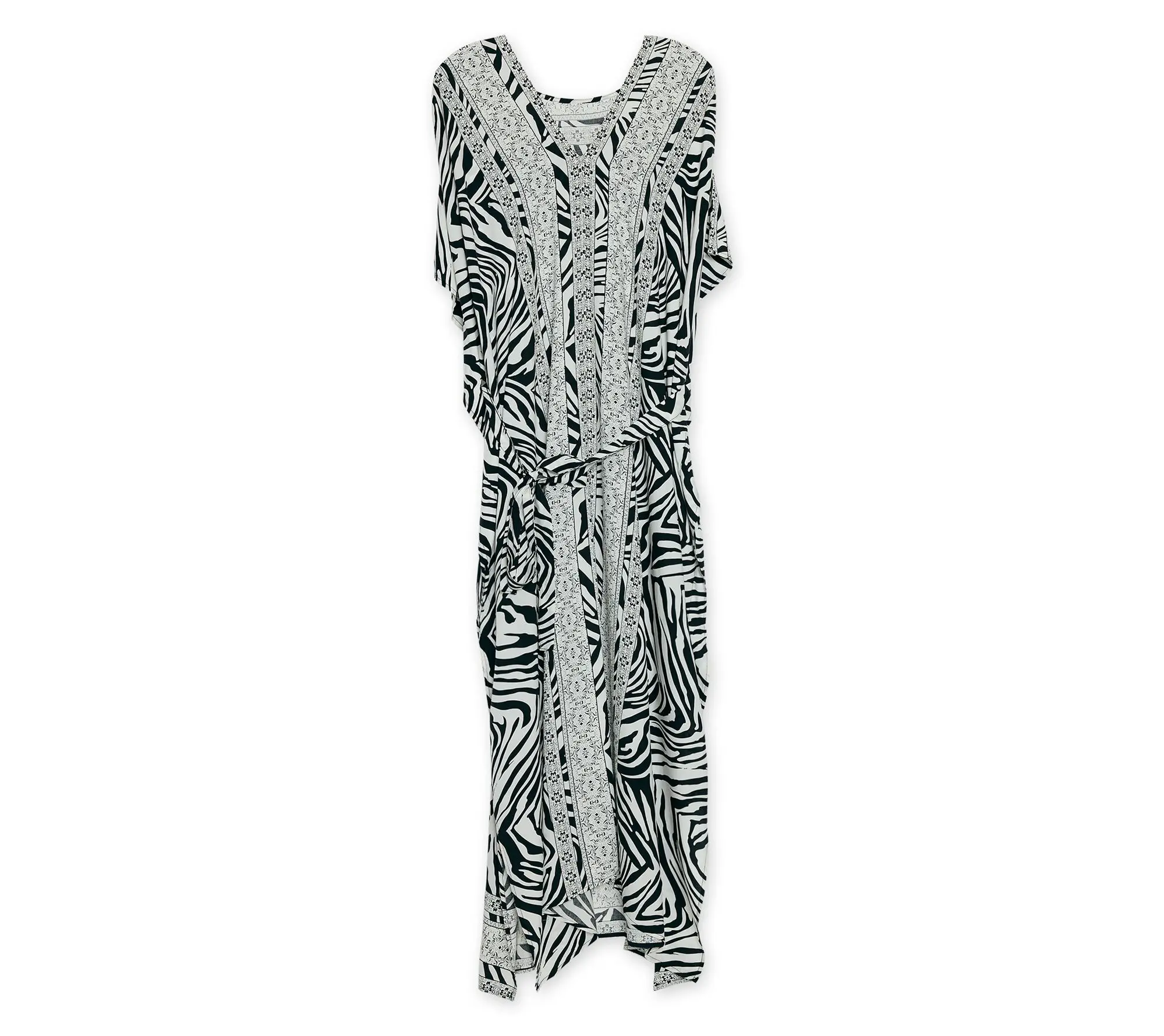 Hadley Wren Layla Kaftan with Self-Tie Belt