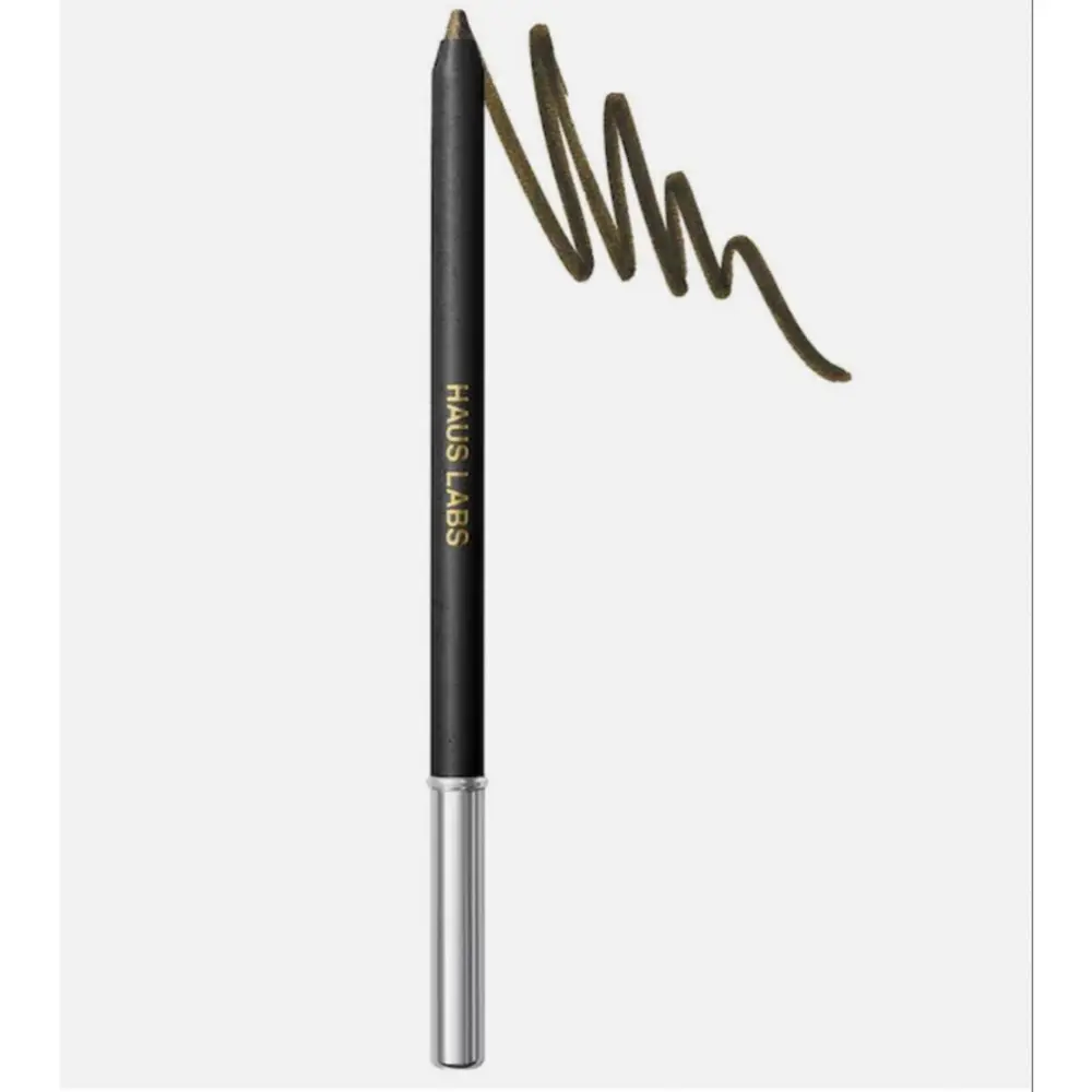 Haus Labs Eco Eyeliner Stick - Sustainable Makeup Tool with Argan Oil, Sharpenable, Waterproof for Precise Application; Multi-Use for Lipliner