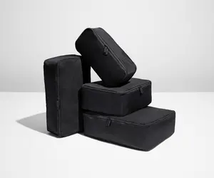 The Insider Packing Cubes in Jet Black