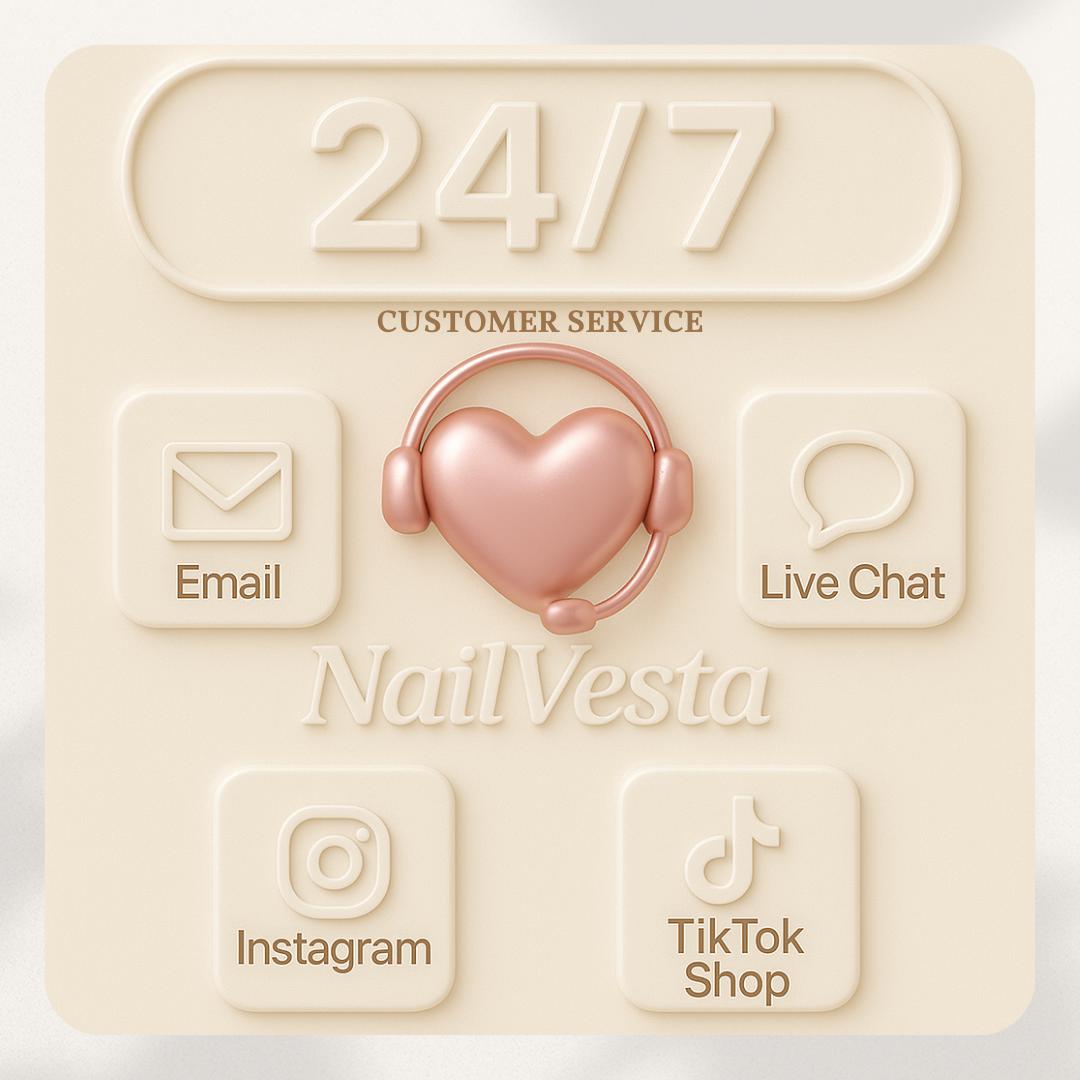 NailVesta Next Gen Collection – 100% Handcrafted 3D Press-On Nails | Reusable, Long-Lasting, Salon-Quality