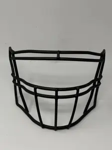 Matte Black Riddell Custom Football Facemask for Full-Size Football Helmets