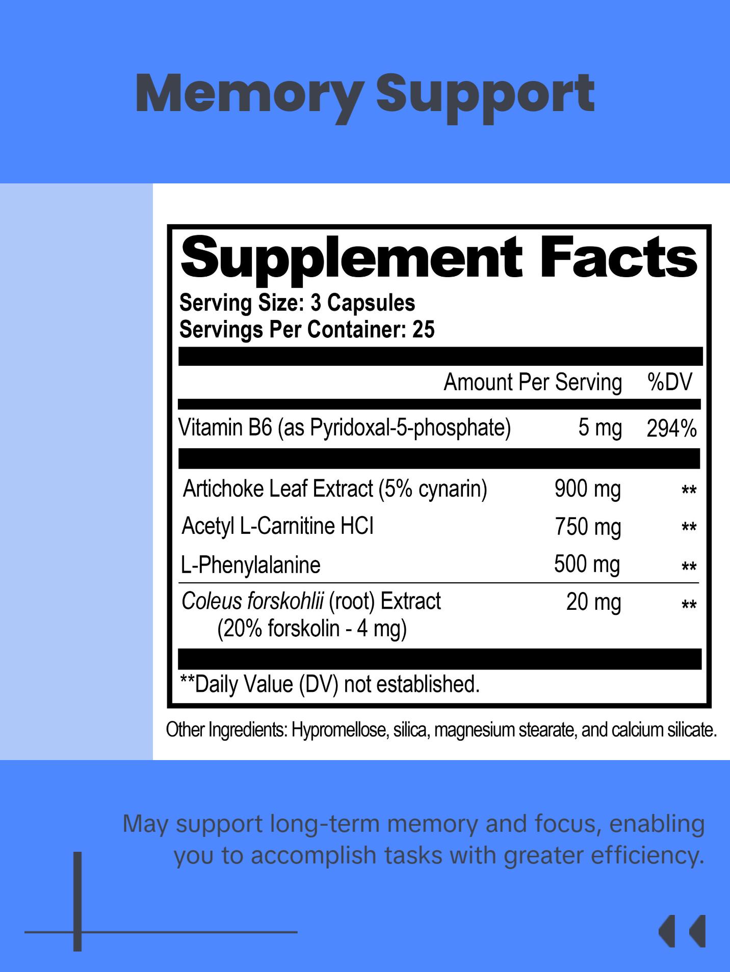 Performance and Longevity Stack - Your daily supplement for mental performance, brain longevity, and vitality.*