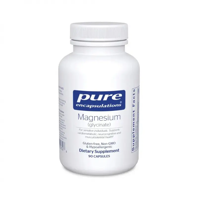 Pure Encapsulations Magnesium Glycinate – 90 Capsules |     Muscle Support Magnesium Supplement