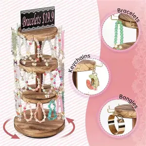Jewelry Display Stand Holds bracelets, necklaces, and bangles Ideal for bedroom storage, retail displays, and home collections