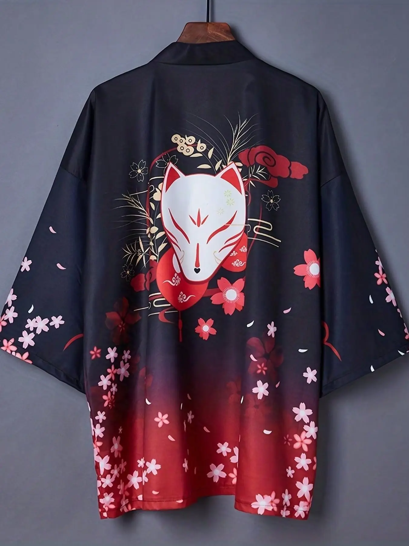 Chinese Crane Traditional Lightweight Kimono Cardigan, Original Street Style Ancient Hanfu, Japanese Short Coat Shawl, Beach Vacation Summer Casual Windbreaker Print