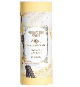 French Vanilla Scented Talc-Free Body Powder, Perfumed Dusting Powder, Camille Beckman 3 Ounce