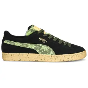 PUMA Mens Suede Gentle Jungle Lace Up Sneakers Shoes Casual - Black