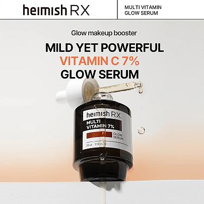 [Heimish RX] Multi Vitamin Glow Serum 35ml Brightening & Hydrating | Vitamin C + B3, B5, B9 | Lightweight & Fast-Absorbing