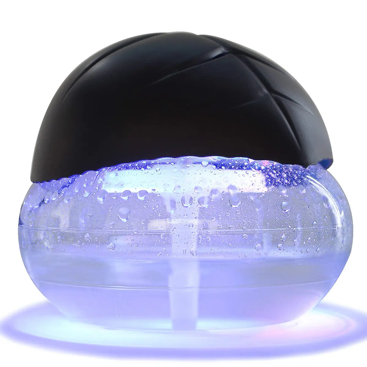 Air Purifier (Black)Spring Cleaner Air, Healthier Home - Water Filter Air Cleaner For Home Air Purifier- Air Revitalizer Humidifier For Home And Office - Water Filter Air Washer With LED Night Light - Small Essential Oil Aroma Diffuser For Smoke And Pets