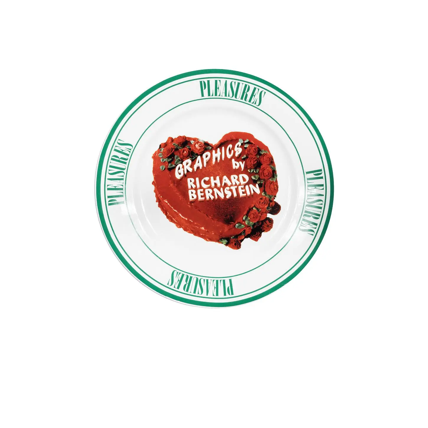 Pleasures Cake Plate in Natural