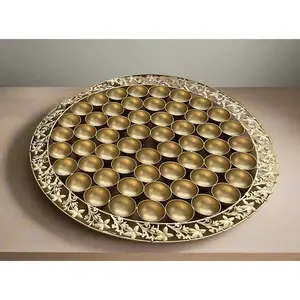 Chappan Bhog Thali – Traditional 56 Dish Offering Plate for Festivals and Religious Ceremonies