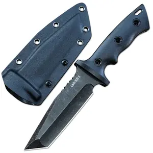 DC53 Steel LR-005 Knives Fixed Blade Knife with kydex sheath for Men EDC Survival Hunting Tactical Outdoor Camping