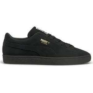 PUMA Mens Suede Classic Xxi Lace Up Sneakers Shoes Casual - Black